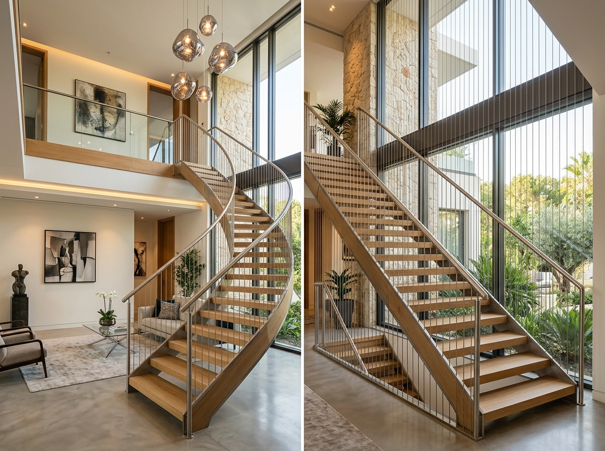 Staircase Invisible Grills Hyderabad