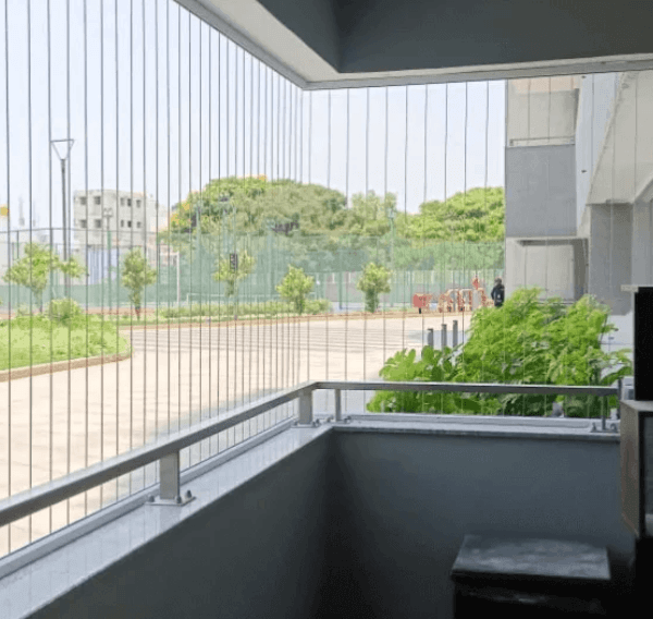 Real Balcony Invisible Grill Hyderabad